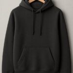 charcoal-polycotton-hoodie-300gsm